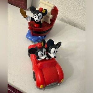 NWOT Disney 50th Anniversary toy Mickey Minnie cart